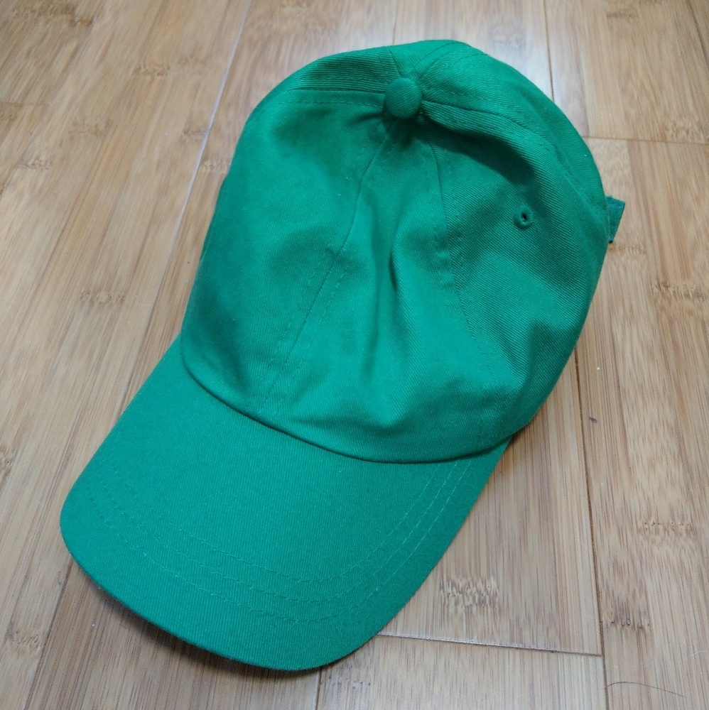 SOLD EUC Green Baseball Cap/Hat Adjustable - Picture 1 of 6